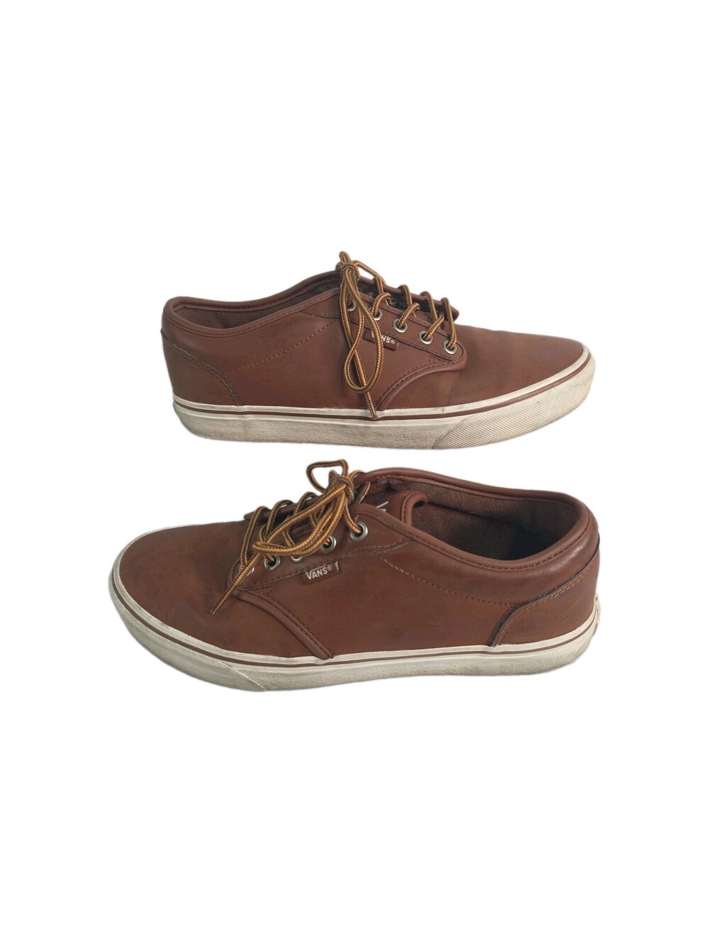 Vans Atwood Brown/Mashmallow Leather Men's Sneakers - Size 9 500714